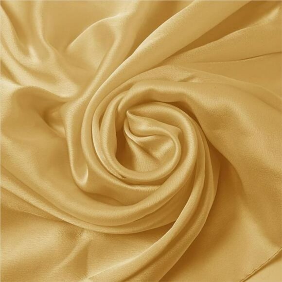 Gold Shawls Wraps Satin Gold Formal Evening Prom Dress Bridesmaid Dress Scarf - Picture 3 of 3